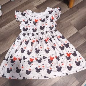 Minnie mouse milk silk dress size 6t